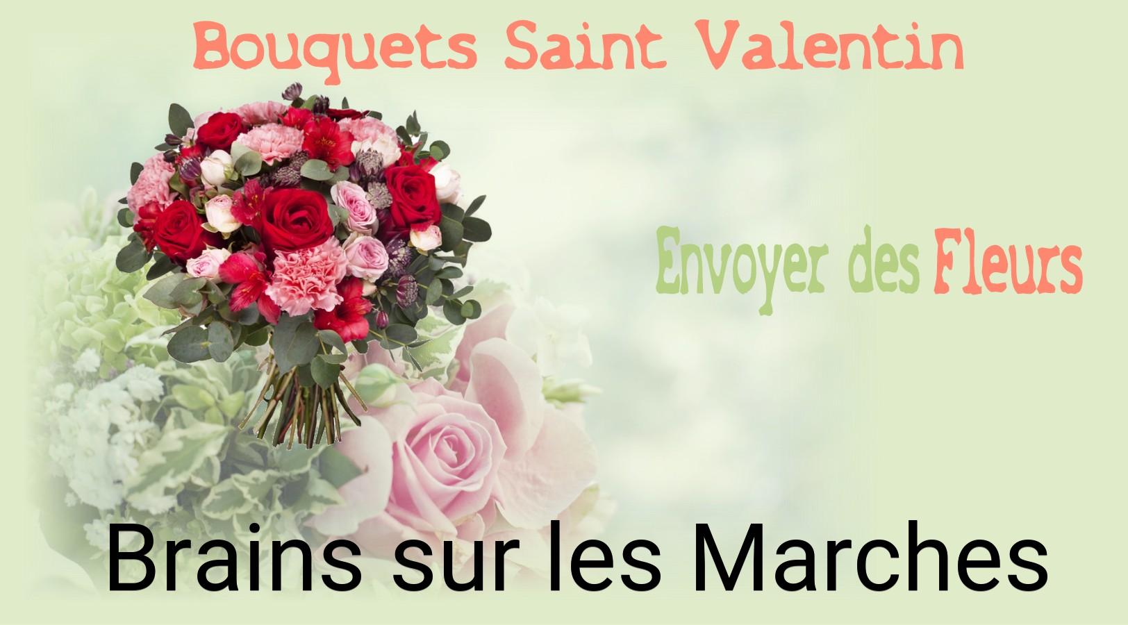 Roses de Saint-Valentin livrées à Brains-sur-les-Marches